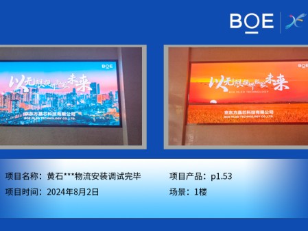孝感黃石***物流安裝調試完畢