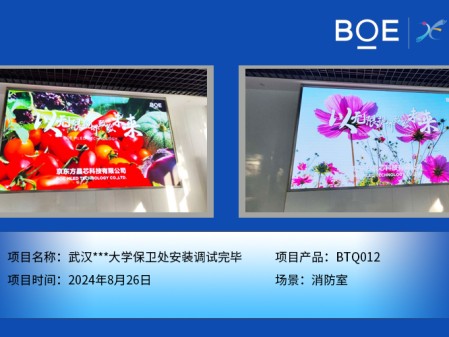 孝感武漢***大學保衛(wèi)處安裝調試完畢