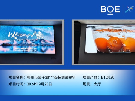 孝感鄂州市梁子湖***安裝調(diào)試完畢