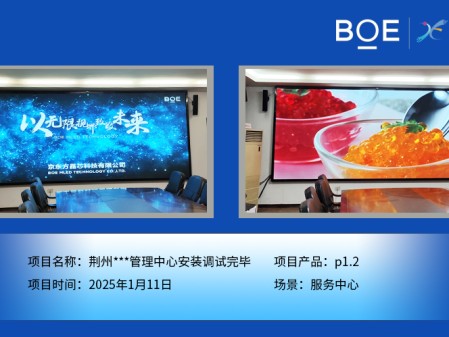 孝感荊州***管理中心安裝調(diào)試完畢