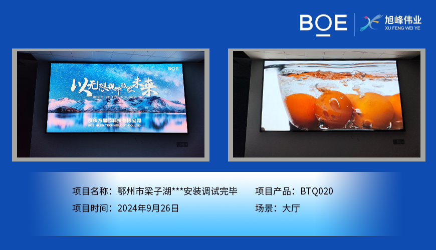 孝感鄂州市梁子湖***安裝調(diào)試完畢