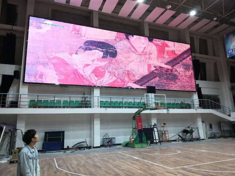 荊門湖北工業(yè)大學(xué)體育館-室內(nèi)P4-106㎡